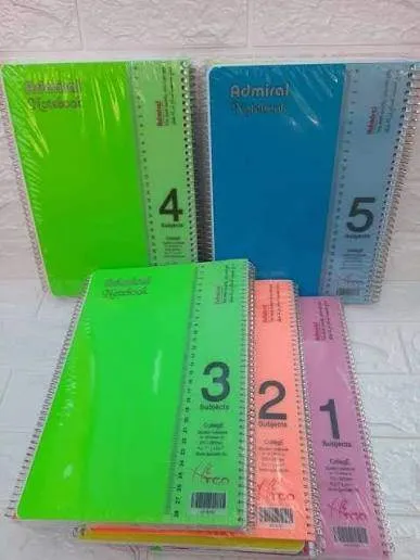 دفتر سلك كبير Admiral A4