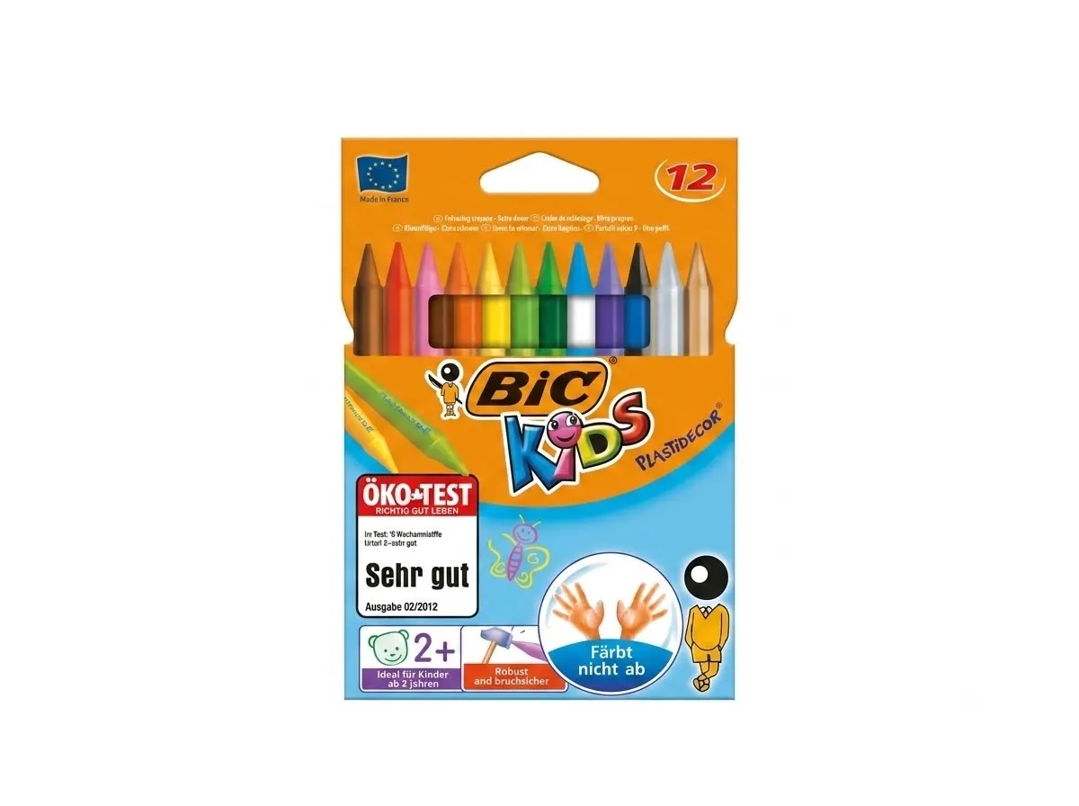 ألوان شمعية Bic