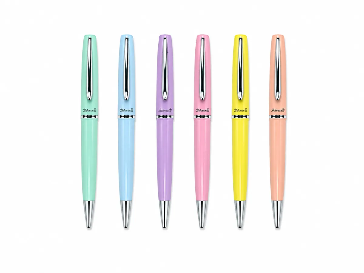 أقلام حبر جاف ملونة بتصميم باستيل من Pelikan Jazz