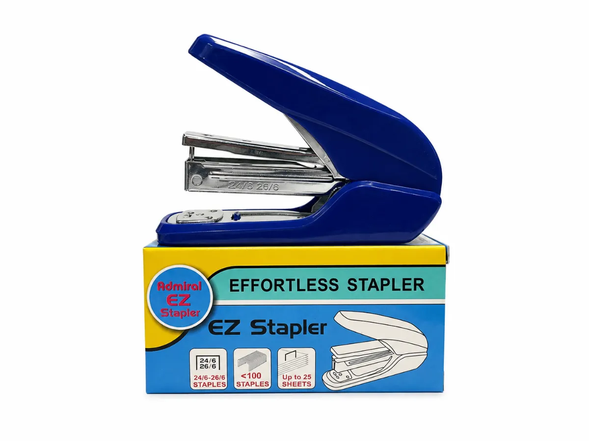 دباسة مكتبية سهلة الكبس (Admiral EZ Stapler - Effortless)